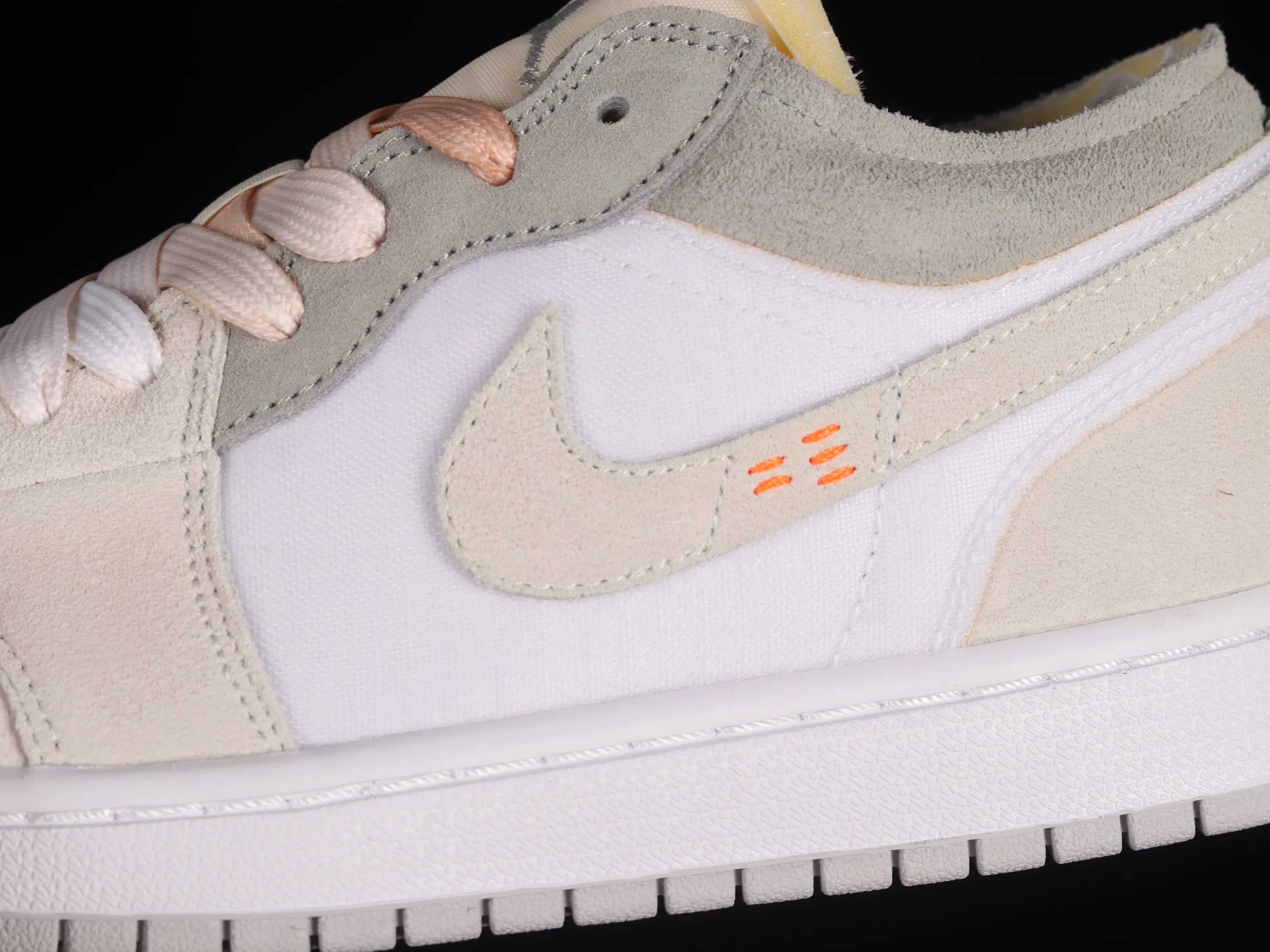All categories Air Jordan Jordan series basketball shoes Air Jordan 1 Low Air Jordan 1 Low "White and Phantom" AJ1 Joe 1 off-white retro cultural leisure sports sneakers DN1635-100
